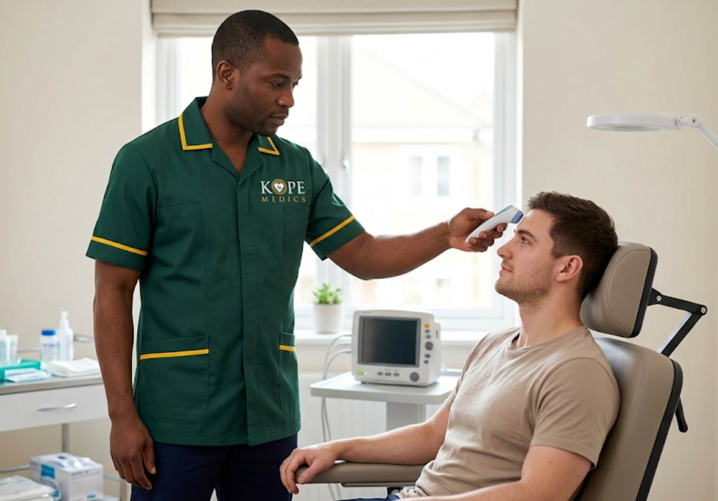 Kope-Medics specialist nursing team providing complex care including tracheostomy support for a child at home in England